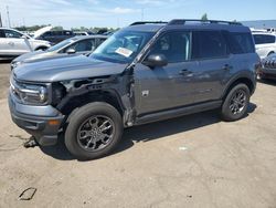 Salvage cars for sale at Woodhaven, MI auction: 2021 Ford Bronco Sport BIG Bend