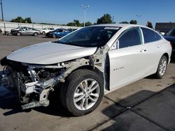 Chevrolet salvage cars for sale: 2018 Chevrolet Malibu LT