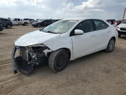 Salvage cars for sale at Amarillo, TX auction: 2019 Toyota Corolla L