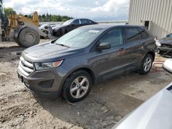 Salvage cars for sale at Franklin, WI auction: 2016 Ford Edge SE