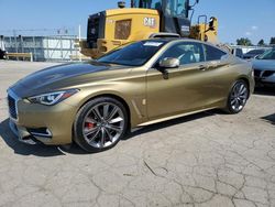 Salvage cars for sale at Dyer, IN auction: 2018 Infiniti Q60 RED Sport 400