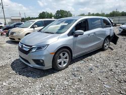 Salvage cars for sale at auction: 2020 Honda Odyssey EXL