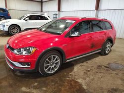 Salvage cars for sale at Pennsburg, PA auction: 2017 Volkswagen Golf Alltrack S