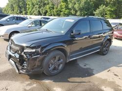 Salvage cars for sale at Glassboro, NJ auction: 2019 Dodge Journey Crossroad