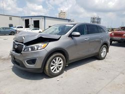 Salvage cars for sale at New Orleans, LA auction: 2018 KIA Sorento LX