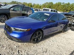 Salvage cars for sale at Houston, TX auction: 2023 Honda Accord Hybrid Sport