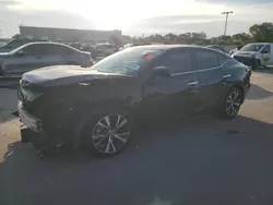 Salvage cars for sale at Wilmer, TX auction: 2016 Nissan Maxima 3.5S