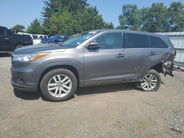 2016 Toyota Highlander LE