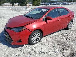 Salvage cars for sale at Loganville, GA auction: 2017 Toyota Corolla L