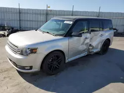 Salvage cars for sale at Antelope, CA auction: 2014 Ford Flex SEL