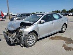 Salvage cars for sale at Grand Prairie, TX auction: 2013 Toyota Camry L