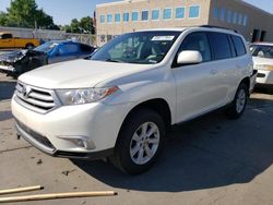 Salvage cars for sale at Littleton, CO auction: 2013 Toyota Highlander Base