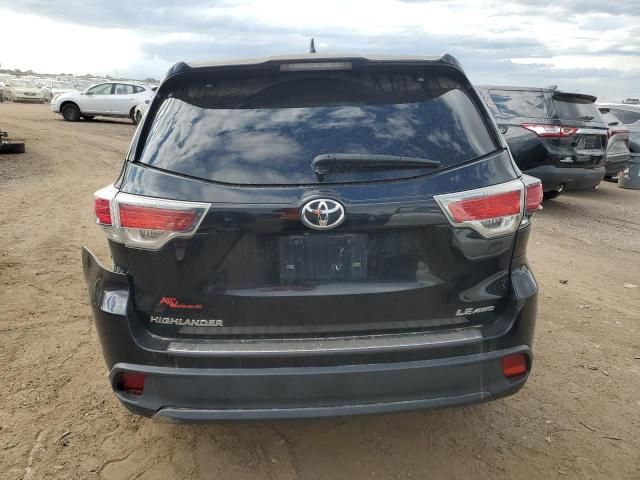 2014 Toyota Highlander LE