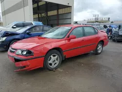 Salvage cars for sale at Kansas City, KS auction: 2002 Chevrolet Impala LS