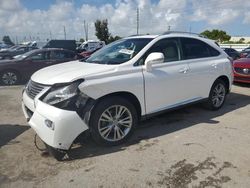 Salvage cars for sale at Miami, FL auction: 2013 Lexus RX 350