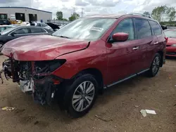 Nissan salvage cars for sale: 2020 Nissan Pathfinder SV