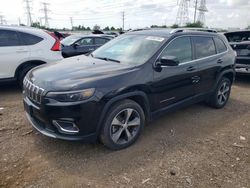 Jeep salvage cars for sale: 2019 Jeep Cherokee Limited