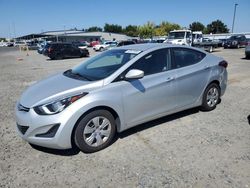 Salvage cars for sale at Sacramento, CA auction: 2016 Hyundai Elantra SE