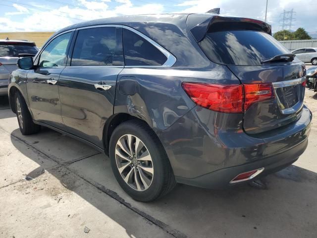 2016 Acura MDX Technology