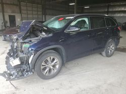 Toyota salvage cars for sale: 2015 Toyota Highlander XLE