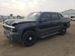 Salvage trucks for sale at Nampa, ID auction: 2003 Chevrolet Avalanche K1500