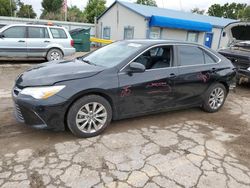 Salvage cars for sale at Wichita, KS auction: 2016 Toyota Camry LE