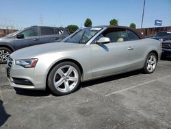 Salvage cars for sale at Wilmington, CA auction: 2013 Audi A5 Premium