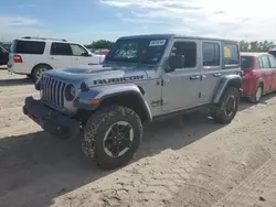 Salvage cars for sale at Houston, TX auction: 2018 Jeep Wrangler Unlimited Rubicon