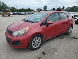 Salvage cars for sale at Bridgeton, MO auction: 2013 KIA Rio LX