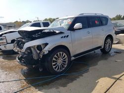 Salvage cars for sale at Louisville, KY auction: 2016 Infiniti QX80