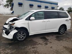 Salvage cars for sale at Albuquerque, NM auction: 2019 Toyota Sienna SE