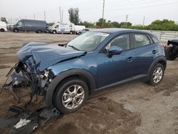 Salvage cars for sale from Copart Miami, FL: 2019 Mazda CX-3 Sport