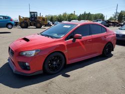 Vehiculos salvage en venta de Copart Denver, CO: 2016 Subaru WRX Limited