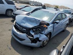 Salvage cars for sale from Copart Martinez, CA: 2012 Hyundai Elantra GLS