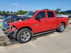 Salvage trucks for sale at Florence, MS auction: 2015 Dodge RAM 1500 ST