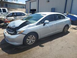 Salvage cars for sale at Albuquerque, NM auction: 2012 Honda Civic LX