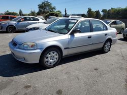 Salvage cars for sale from Copart San Martin, CA: 1999 Honda Civic LX