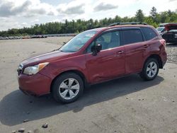 Vehiculos salvage en venta de Copart Windham, ME: 2015 Subaru Forester 2.5I Premium