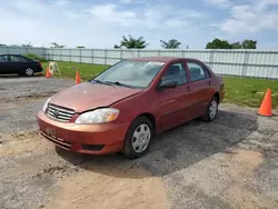 Salvage cars for sale at Mcfarland, WI auction: 2003 Toyota Corolla CE