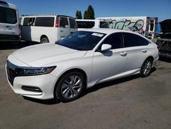 Salvage cars for sale at Hayward, CA auction: 2020 Honda Accord LX