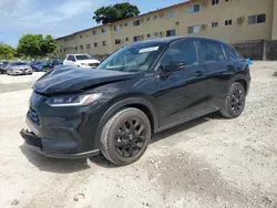 Salvage cars for sale at Opa Locka, FL auction: 2024 Honda HR-V Sport