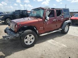 Salvage cars for sale at Homestead, FL auction: 2008 Jeep Wrangler Unlimited X