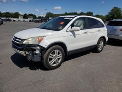 Salvage cars for sale at Glassboro, NJ auction: 2011 Honda CR-V EXL