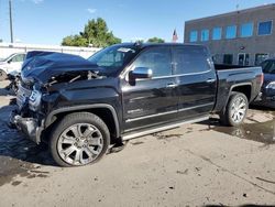 GMC Vehiculos salvage en venta: 2018 GMC Sierra K1500 Denali