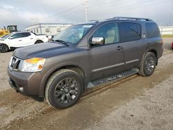 Salvage cars for sale from Copart Bismarck, ND: 2015 Nissan Armada SV