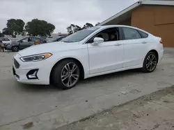 Salvage cars for sale at Hayward, CA auction: 2020 Ford Fusion Titanium