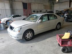 Salvage cars for sale at Mcfarland, WI auction: 2002 Lexus LS 430