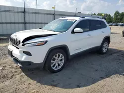 Salvage cars for sale at Lumberton, NC auction: 2016 Jeep Cherokee Latitude