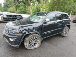 Jeep salvage cars for sale: 2018 Jeep Grand Cherokee Limited