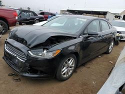 Salvage cars for sale at Brighton, CO auction: 2014 Ford Fusion SE